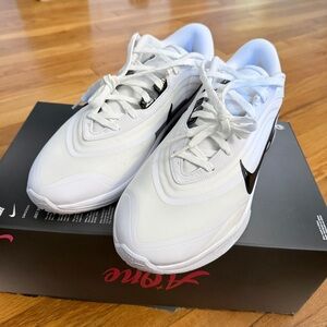 Nike A'One Women's Size 15/Men’s Size 13.5 White/Black-White HQ8500 100